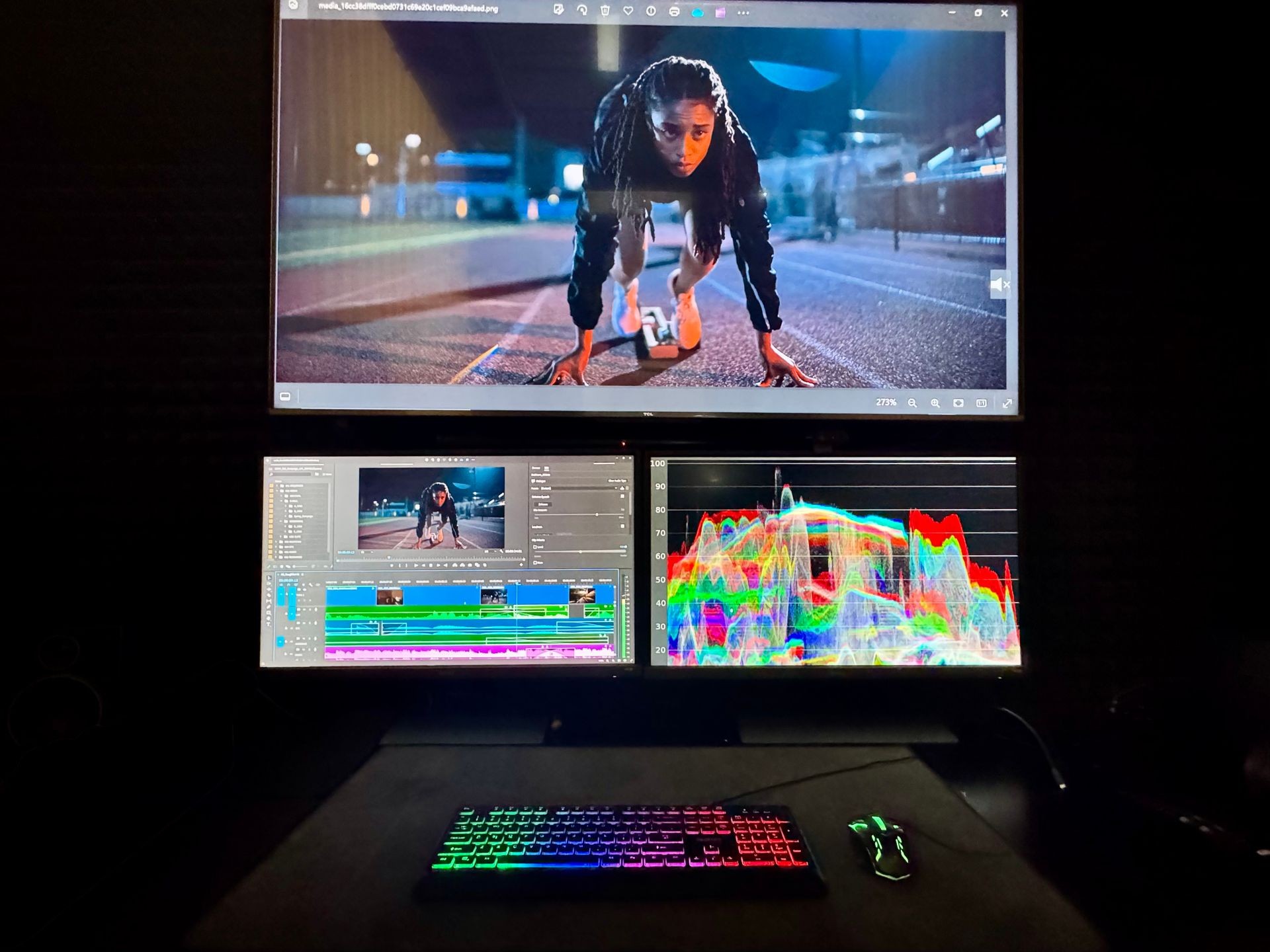 Broadcast with cinematic precision